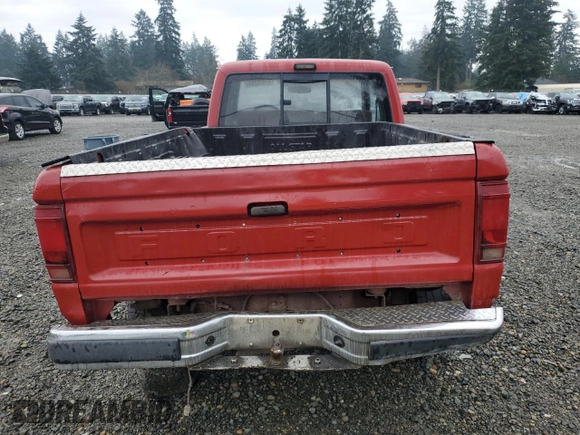 1990 Ford Ranger XLT with VIN 1FTCR15X6LPB44730, listed as a Copart auction lot 87076334 with 91,204 mi miles and Salvage Title. Bid and sale history available at DreamBid. Image 6.