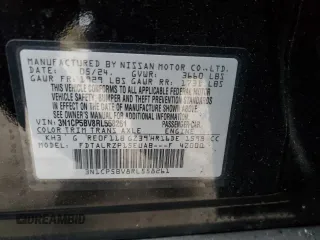 2024 Nissan Kicks S with VIN 3N1CP5BV8RL558261, listed as a Copart auction lot 41399465 with 4,132 mi miles and Salvage Title. Bid and sale history available at DreamBid. Image 13.