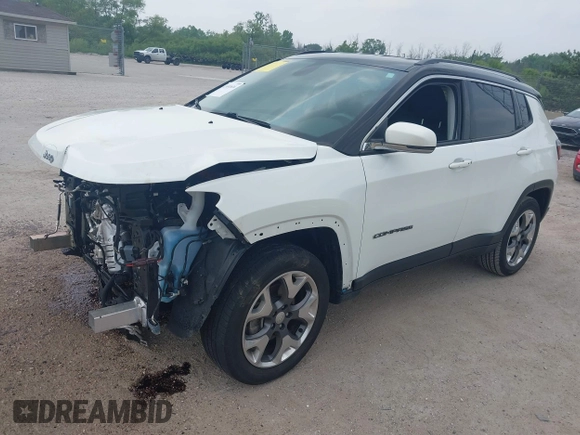 2020 Jeep Compass Limited с VIN 3C4NJDCBXLT242681, выставлен на аукционе IAAI как лот 42481616 с пробегом 40 988 миль миль и . История ставок и продаж доступна на DreamBid. Изображение 2.