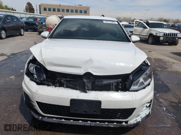 2017 Volkswagen GTI S with VIN 3VW4T7AU0HM034562, listed as a Copart auction lot 54372365 with 88,211 mi miles and Salvage title. Bid and sale history available at DreamBid. Image 5.
