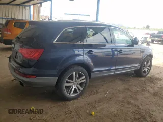 2013 Audi Q7 Premium Plus z VIN WA1LGBFE1DD001013, wystawiony jako Copart lot #56891555 z przebiegiem 126 943 mil mil oraz Szkoda całkowita • Salvage title. Historia ofert i sprzedaży dostępna na DreamBid. Obrazek 3.