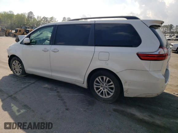 2017 Toyota Sienna XLE Auto Access Seat with VIN 5TDYZ3DC2HS790411, listed as a Copart auction lot 52099465 with 110,318 mi miles and Clean Title. Bid and sale history available at carsss.com. Image 2.