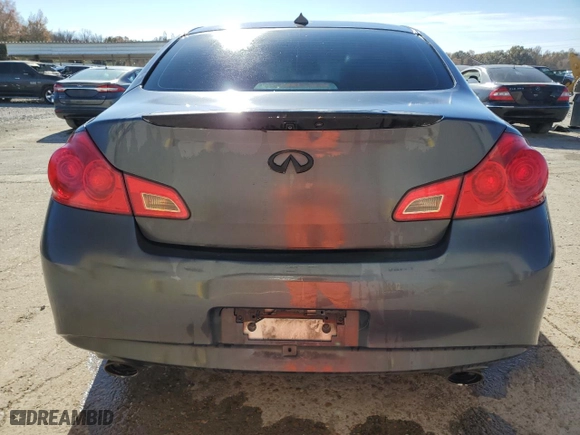 2012 Infiniti G25 Sedan x with VIN JN1DV6ARXCM730145, listed as a Copart auction lot 82814844 with 197,022 mi miles and Salvage Title. Bid and sale history available at carsss.com. Image 6.