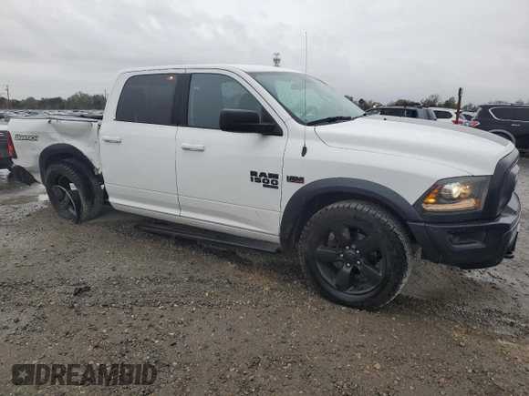 2019 Ram 1500 Warlock with VIN 1C6RR7LT8KS696861, listed as a Copart auction lot 80896314 with 42,867 mi miles and Salvage title. Bid and sale history available at DreamBid. Image 4.