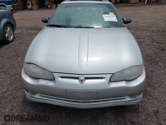 2001 Chevrolet Monte Carlo SS with VIN 2G1WX15K019161969, listed as a IAAI auction lot 42101311 with 185,888 mi miles. Bid and sale history available at carsss.com. Image 6.