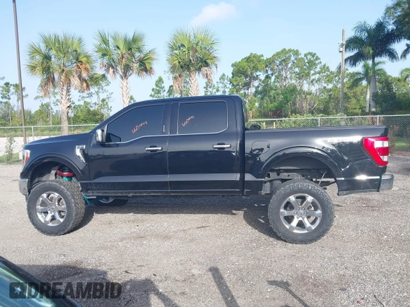 2022 Ford F-150 XL with VIN 1FTEW1EP7NFA79459, listed as a IAAI auction lot 42431081 with 52,928 mi miles and . Bid and sale history available at DreamBid. Image 14.