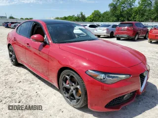2018 Alfa Romeo Giulia Ti Sport with VIN ZARFAECN7J7589588, listed as a Copart auction lot 48062563 with 65,303 mi miles. Bid and sale history available at carsss.com. Image 4.