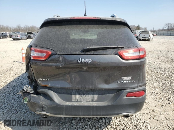 2014 Jeep Cherokee Limited with VIN 1C4PJMDS2EW215155, listed as a Copart auction lot 48655535 with 140,605 mi miles and Salvage Title. Bid and sale history available at carsss.com. Image 6.