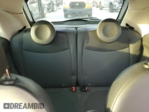 2012 FIAT 500 Pop with VIN 3C3CFFAR5CT384154, listed as a Copart auction lot 58067575 with 98,306 mi miles and Salvage title. Bid and sale history available at DreamBid. Image 10.