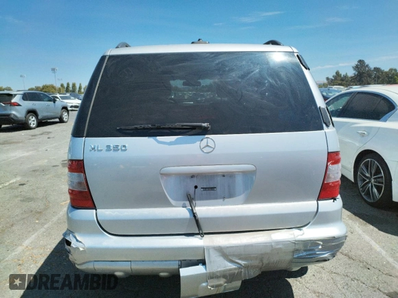 2004 Mercedes-Benz M-Class 3.5L with VIN 4JGAB57E24A463931, listed as a Copart auction lot 66799564 with 196,731 mi miles and Salvage Title. Bid and sale history available at carsss.com. Image 6.