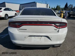 2018 Dodge Charger R/T with VIN 2C3CDXCT7JH205977, listed as a Copart auction lot 83673854 with 0 mi miles and Salvage Title. Bid and sale history available at carsss.com. Image 6.