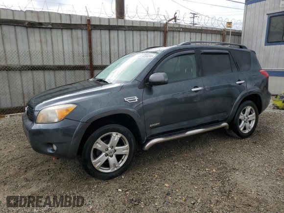 2008 Toyota RAV4 Sport with VIN JTMZD32V785092941, listed as a Copart auction lot 54556285 with 135,389 mi miles and Clean title. Bid and sale history available at DreamBid. Image 1.