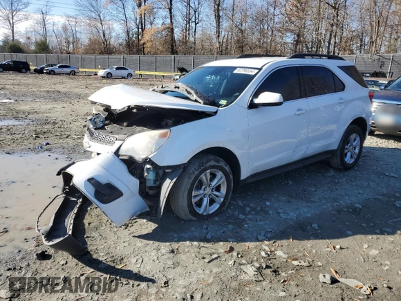 2015 Chevrolet Equinox LT with VIN 2GNALBEKXF1118952, listed as a Copart auction lot 82296554 with 124,274 mi miles and Salvage Title. Bid and sale history available at carsss.com. Image 1.