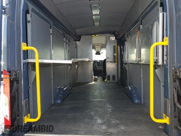 2020 Ford Transit Cargo with VIN 1FTBR3X85LKA72249, listed as a Copart auction lot 56999805 with 68,201 mi miles and Salvage Title. Bid and sale history available at DreamBid. Image 10.