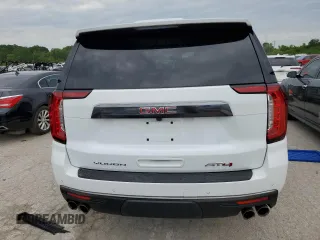 2023 GMC Yukon AT4 with VIN 1GKS2CKL3PR344069, listed as a Copart auction lot 55419254 with 15,102 mi miles and Salvage Title. Bid and sale history available at carsss.com. Image 6.