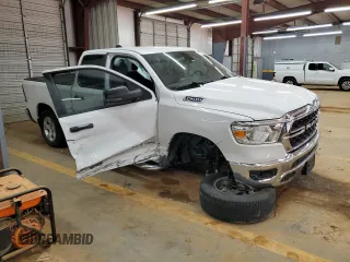 2023 Ram 1500 Big Horn with VIN 1C6SRFBT4PN609346, listed as a Copart auction lot 46477845 with 41,836 mi miles and Salvage Title. Bid and sale history available at carsss.com. Image 4.