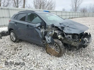 2020 Hyundai Kona SEL Plus with VIN KM8K6CAA2LU546887, listed as a Copart auction lot 47393695 with Not Provided miles and Non Repairable. Bid and sale history available at DreamBid. Image 4.