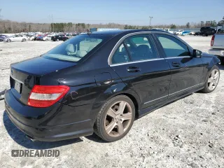 2011 Mercedes-Benz C 300 Sport with VIN WDDGF5EB8BA420273, listed as a Copart auction lot 46604535 with 155,943 mi miles and Salvage Title. Bid and sale history available at DreamBid. Image 3.