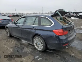 2014 BMW 3 Series 328d xDrive with VIN WBA3K5C52EK300109, listed as a Copart auction lot 45592635 with 103,538 mi miles and Salvage title. Bid and sale history available at DreamBid. Image 2.