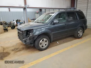 2003 Honda Pilot EX with VIN 2HKYF18623H596817, listed as a Copart auction lot 46070775 with 256,451 mi miles and Salvage Title. Bid and sale history available at DreamBid. Image 1.