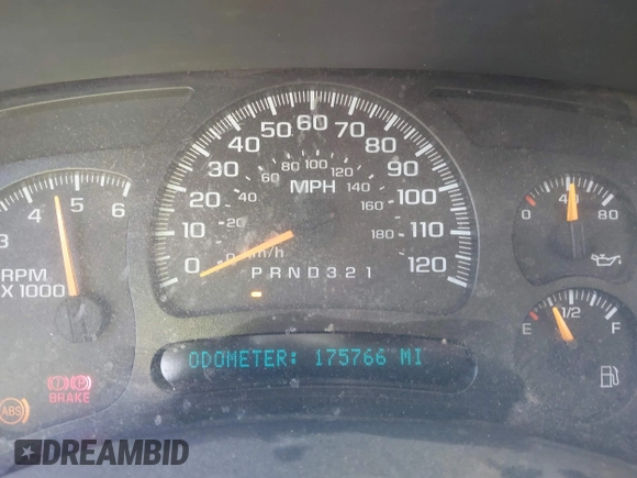 2004 Chevrolet Tahoe LS with VIN 1GNEC13V44R169943, listed as a IAAI auction lot 42753658 with 175,766 mi miles and . Bid and sale history available at DreamBid. Image 7.