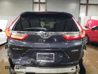 2017 Honda CR-V EX with VIN 5J6RW2H55HL022128, listed as a Copart auction lot 50517305 with 77,382 mi miles and Salvage Title. Bid and sale history available at carsss.com. Image 6.