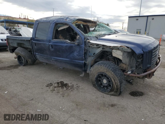 2008 Ford F-250 XL with VIN 1FTSW21R48EC01981, listed as a Copart auction lot 46164405 with Not provided miles and Salvage title. Bid and sale history available at DreamBid. Image 4.