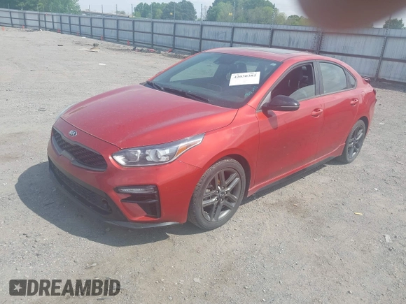 2021 Kia Forte GT-Line with VIN 3KPF34AD3ME416504, listed as a IAAI auction lot 42030382 with 47,586 mi miles and . Bid and sale history available at DreamBid. Image 17.