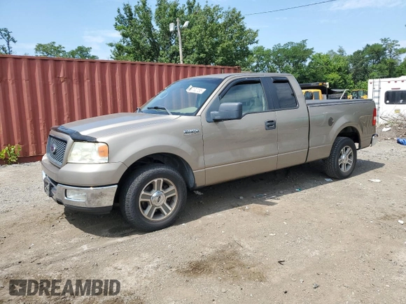 2005 Ford F-150 STX with VIN 1FTRX12W25NB93546, listed as a Copart auction lot 63132155 with 198,031 mi miles and Clean title. Bid and sale history available at DreamBid. Image 1.