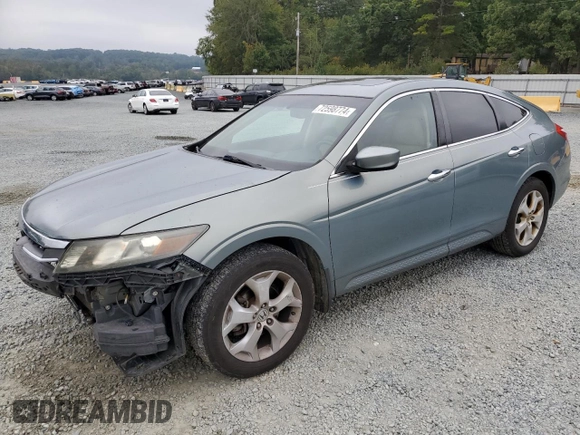 2012 Honda Crosstour EX-L with VIN 5J6TF1H59CL000240, listed as a Copart auction lot 72598774 with 144,781 mi miles and Salvage Title. Bid and sale history available at carsss.com. Image 1.