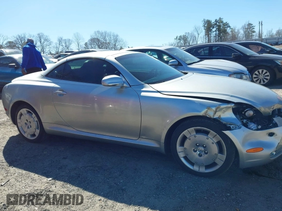 2002 Lexus SC with VIN JTHFN48Y720028912, listed as a IAAI auction lot 41810756 with 80,036 mi miles. Bid and sale history available at carsss.com. Image 13.