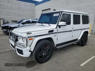 2016 Mercedes-Benz G-Class G 63 AMG with VIN WDCYC7DF9GX260877, listed as a Copart auction lot 49132555 with 82,585 mi miles and Clean Title. Bid and sale history available at carsss.com. Image 1.
