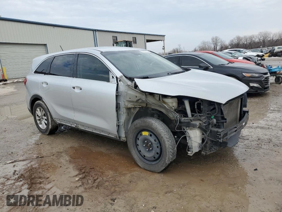 2019 Kia Sorento L with VIN 5XYPG4A31KG464406, listed as a Copart auction lot 89366145 with 153,046 mi miles and Clean Title. Bid and sale history available at DreamBid. Image 4.