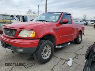 2002 Ford F-150 XL z VIN 1FTRF18W72NB59320, wystawiony jako Copart lot #85750914 z przebiegiem 282 198 mil mil oraz Szkoda całkowita • Salvage title. Historia ofert i sprzedaży dostępna na DreamBid. Obrazek 1.