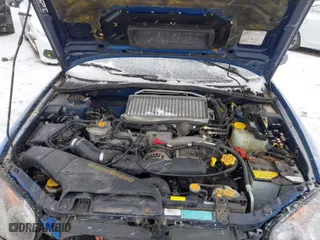 2005 Subaru Impreza Sedan (Natl) WRX with VIN JF1GD29625G503684, listed as a IAAI auction lot 41608594 with 130,784 mi miles. Bid and sale history available at carsss.com. Image 10.