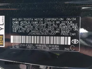 2024 Toyota Prius LE z VIN JTDADABU3R3015537, wystawiony jako IAAI lot #42063101 z przebiegiem 21 435 mil mil oraz . Historia ofert i sprzedaży dostępna na DreamBid. Obrazek 9.