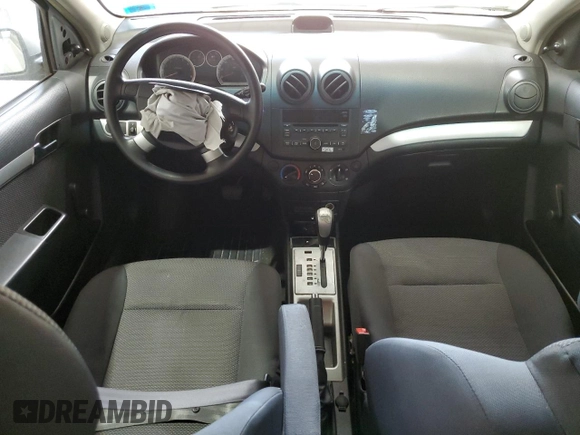 2011 Chevrolet Aveo 1LT with VIN KL1TD5DE2BB230142, listed as a Copart auction lot 57293695 with Not provided miles and Salvage title. Bid and sale history available at DreamBid. Image 8.