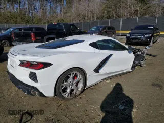 2021 Chevrolet Corvette 2LT with VIN 1G1YB2D41M5118498, listed as a Copart auction lot 41978475 with Not provided miles and Salvage title. Bid and sale history available at DreamBid. Image 3.
