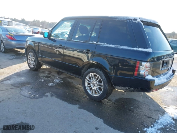 2012 Land Rover Range Rover HSE with VIN SALME1D44CA375032, listed as a IAAI auction lot 41421408 with 156,563 mi miles. Bid and sale history available at carsss.com. Image 3.