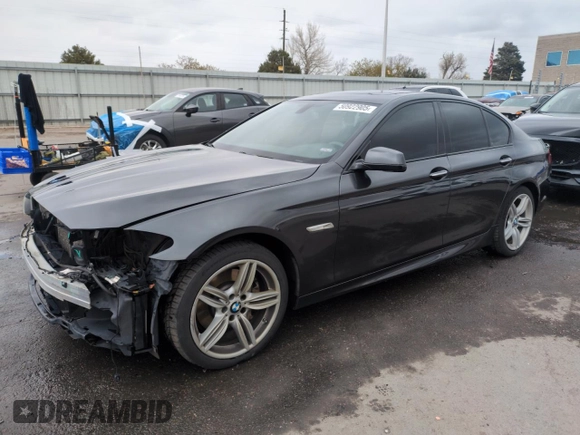 2013 BMW 5 Series 535i xDrive with VIN WBAFU7C50DDU69700, listed as a Copart auction lot 50922905 with 151,179 mi miles and Salvage Title. Bid and sale history available at carsss.com. Image 1.