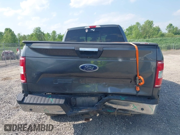 2018 Ford F-150 XL with VIN 1FTFX1E58JFD92806, listed as a IAAI auction lot 42424589 with 144,476 mi miles and . Bid and sale history available at DreamBid. Image 16.