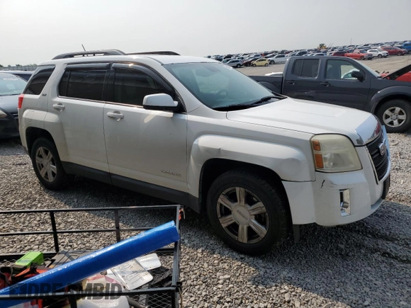 2013 GMC Terrain SLT with VIN 2GKALUEK3D6369112, listed as a Copart auction lot 60503015 with 167,211 mi miles and Salvage title. Bid and sale history available at DreamBid. Image 4.