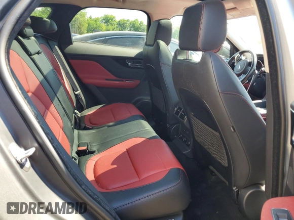 2019 Jaguar F-Pace 30t R-Sport with VIN SADCL2GX8KA358905, listed as a Copart auction lot 57285004 with 44,229 mi miles and Non repairable. Bid and sale history available at DreamBid. Image 10.
