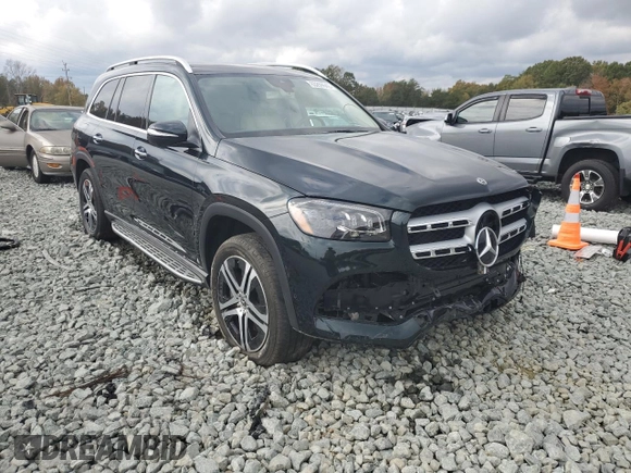 2020 Mercedes-Benz GLS with VIN 4JGFF5KE5LA141235, listed as a Copart auction lot 63259642 with 44,230 mi miles. Bid and sale history available at carsss.com. Image 1.