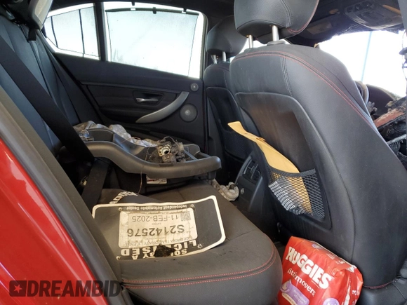 2012 BMW 3 Series 335i with VIN WBA3A9C5XCF269739, listed as a Copart auction lot 46341155 with Not provided miles and Non repairable. Bid and sale history available at DreamBid. Image 10.
