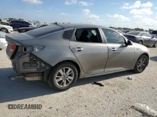 2016 Kia Optima LX with VIN 5XXGT4L39GG020999, listed as a Copart auction lot 67767444 with 99,284 mi miles and Salvage Title. Bid and sale history available at carsss.com. Image 3.