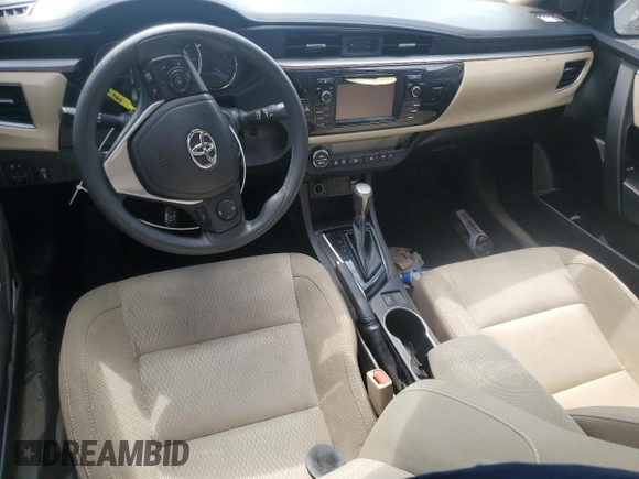 2014 Toyota Corolla L with VIN 2T1BURHE7EC112339, listed as a Copart auction lot 59408665 with Not provided miles and Salvage title. Bid and sale history available at DreamBid. Image 8.