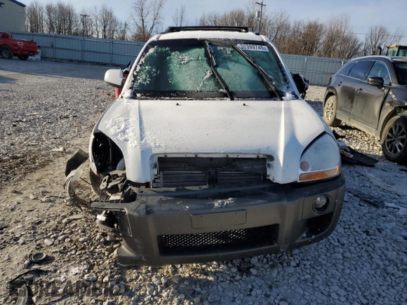 2006 Hyundai Tucson GLS with VIN KM8JN12D06U378392, listed as a Copart auction lot 50399745 with 0 mi miles and Clean Title. Bid and sale history available at carsss.com. Image 5.