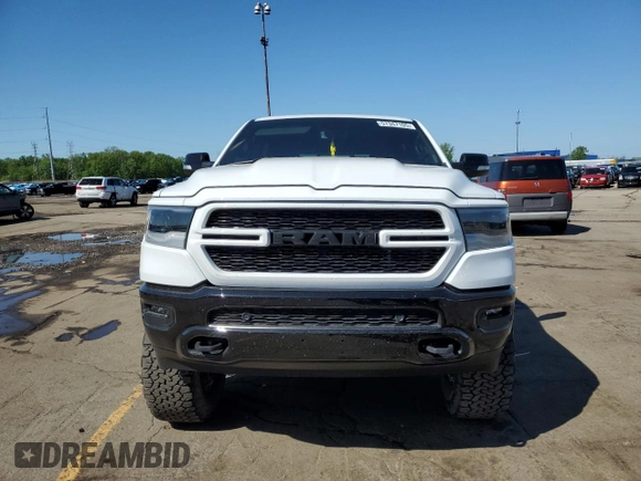 2022 Ram 1500 Big Horn with VIN 1C6SRFFT1NN320531, listed as a Copart auction lot 57347105 with 19,683 mi miles and Clean title. Bid and sale history available at DreamBid. Image 5.
