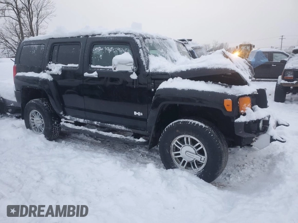 2008 Hummer H3 SUV Alpha with VIN 5GTEN13L388100862, listed as a Copart auction lot 88310375 with 0 mi miles and Salvage Title. Bid and sale history available at carsss.com. Image 4.